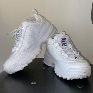 Fila running shoes. Women’s Size US 8. White.